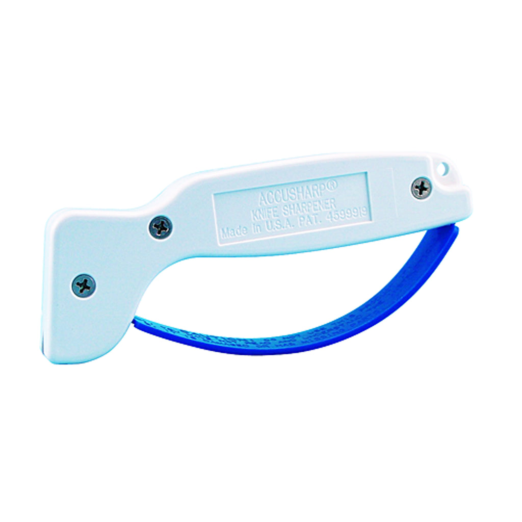 AccuSharp Blade Sharpener – White & Orange