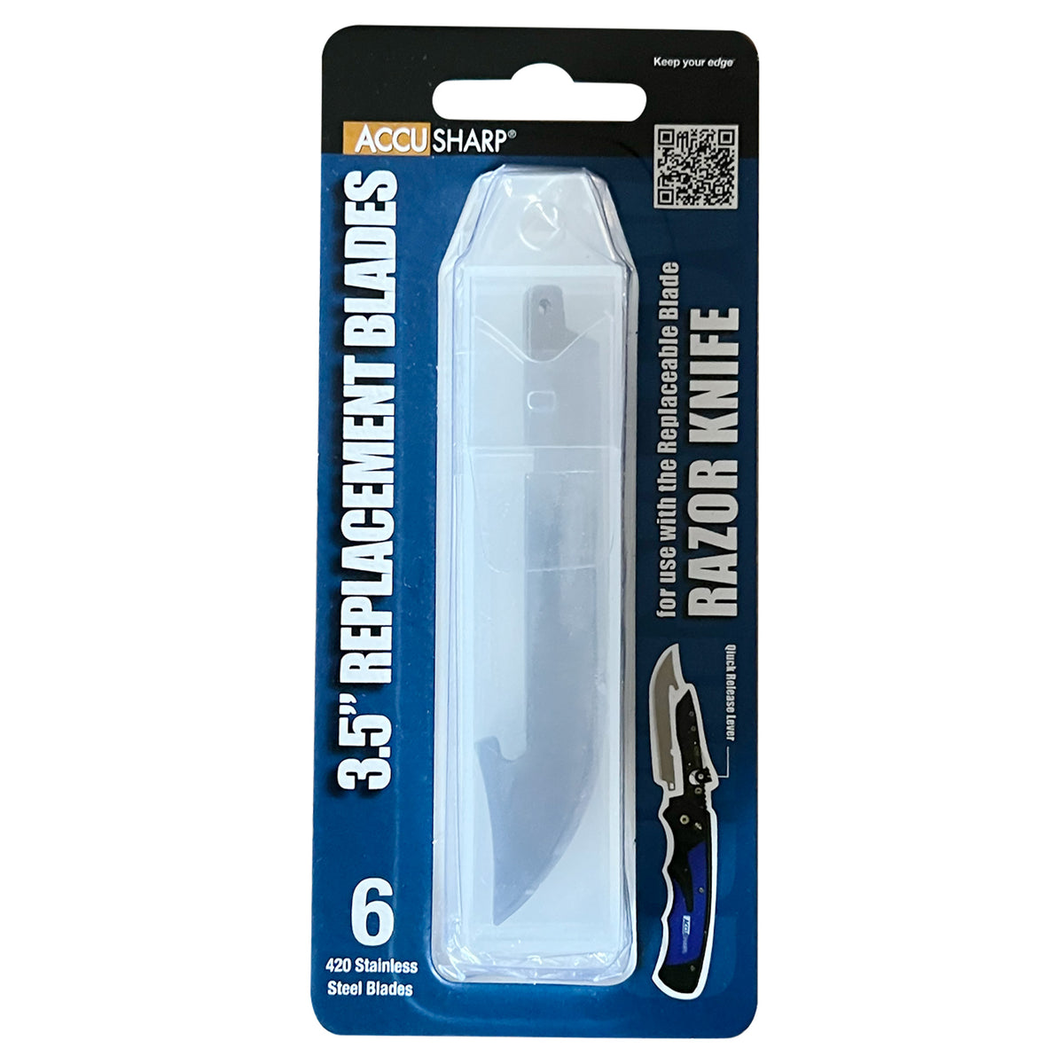 AccuSharp Razor Knife – Replacement Blades