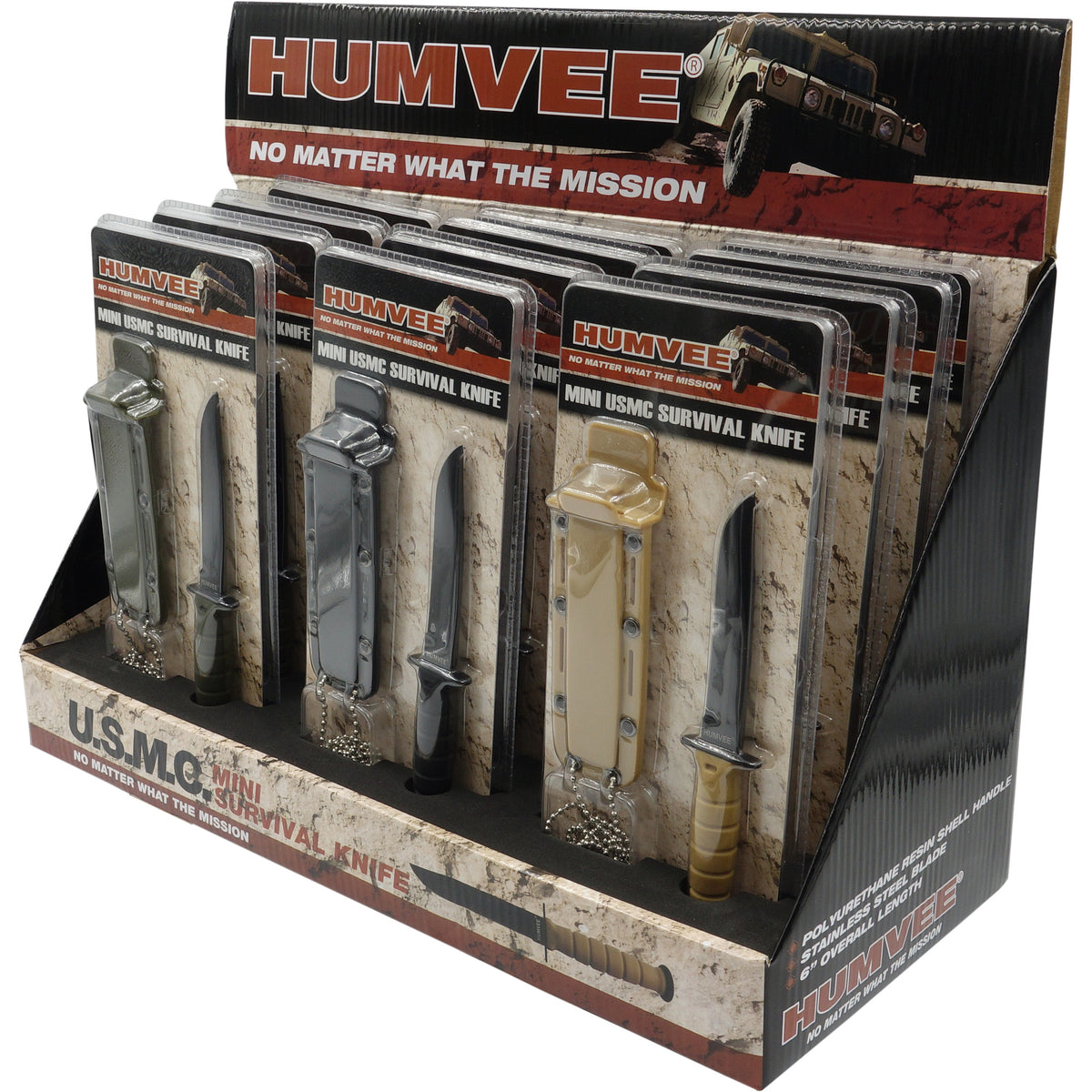 Caliber Gourmet Humvee Knife Display