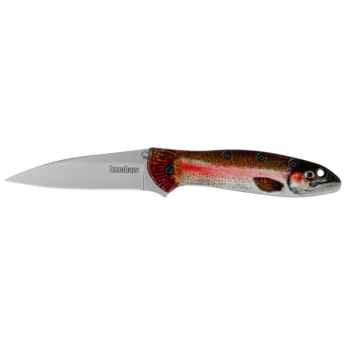 Kershaw Leek – 3" USA Flag/Silver