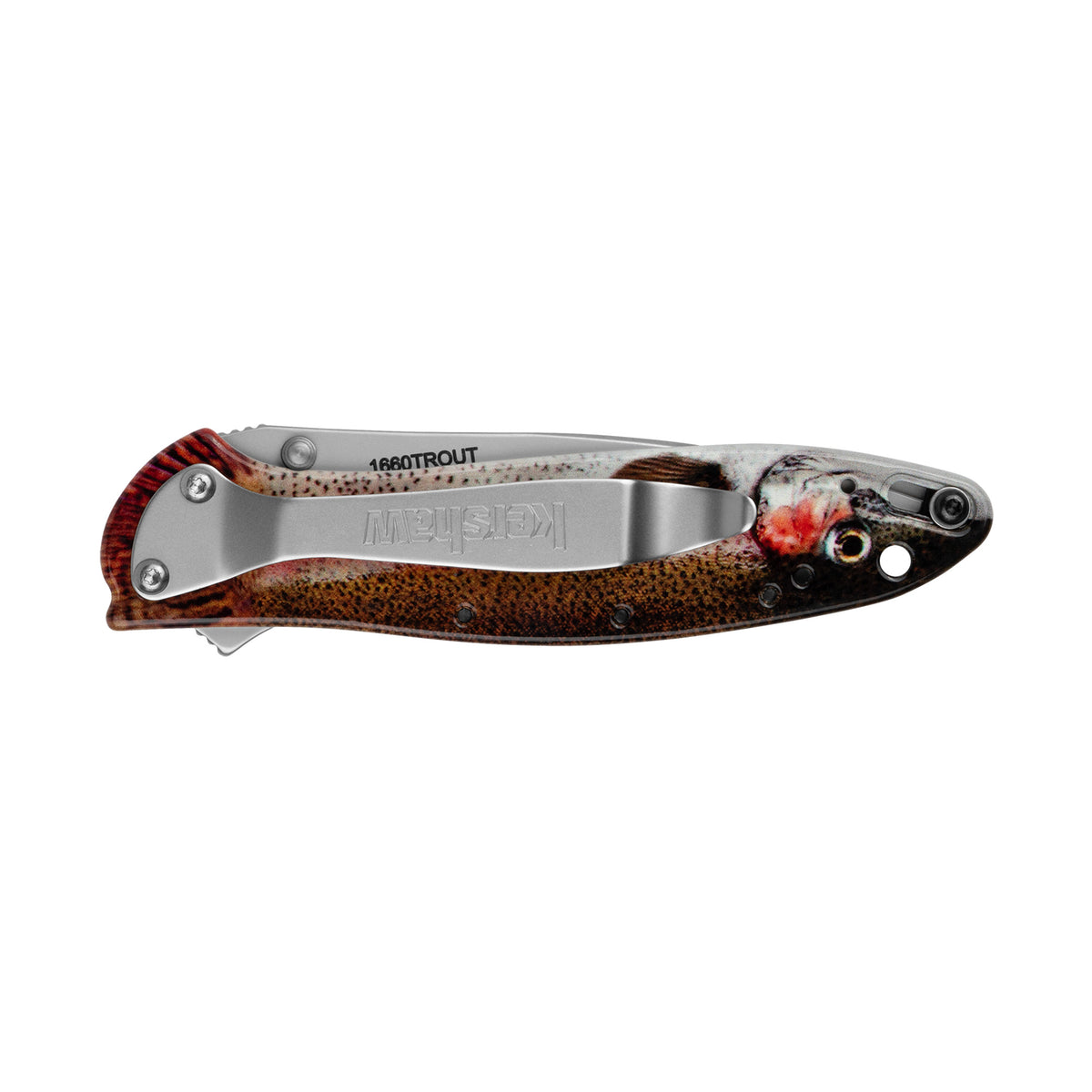 Kershaw Leek – 3" USA Flag/Silver