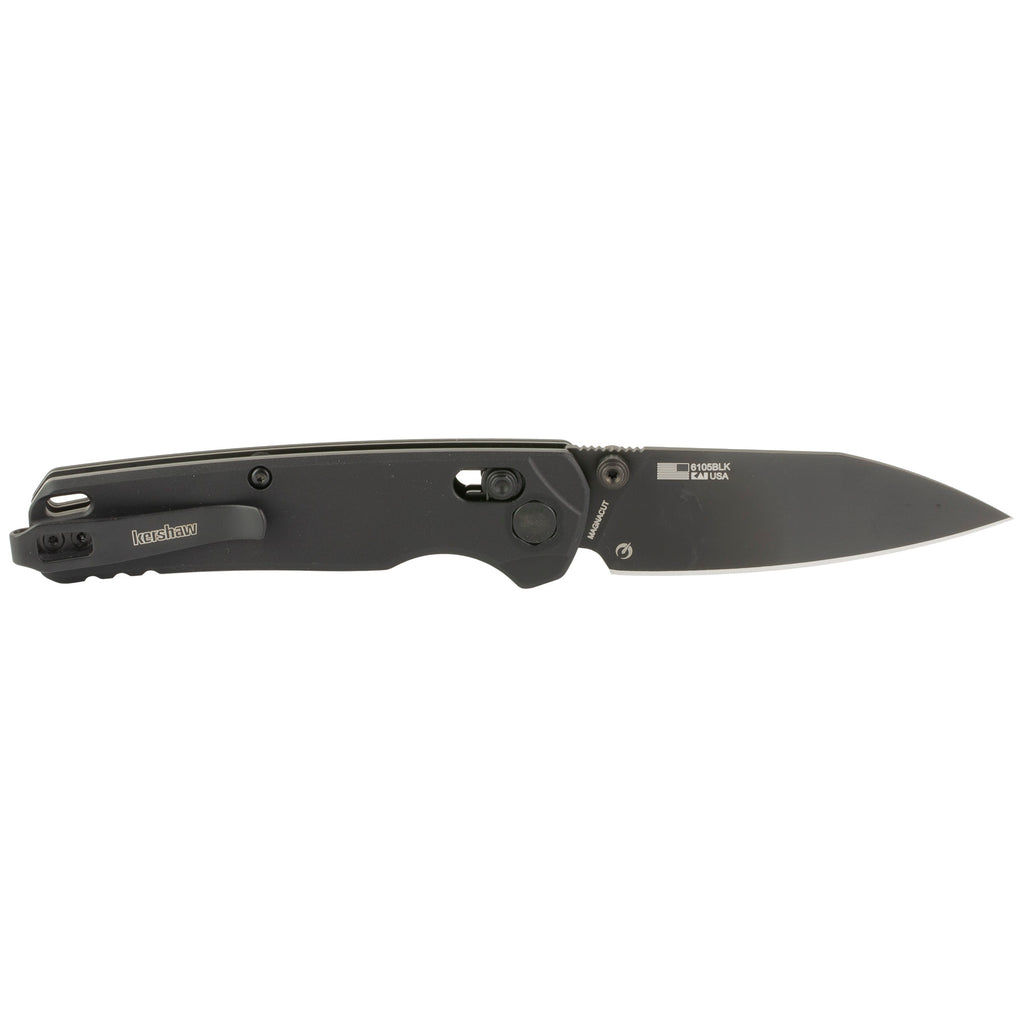 Kershaw BEL AIR – Aluminum 3.1" Plain Edge Black