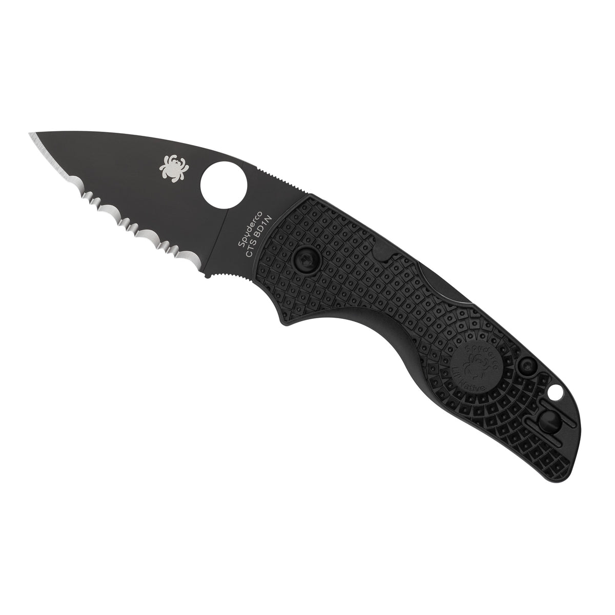 Spyderco Lil Native – Lightweight Black/Black