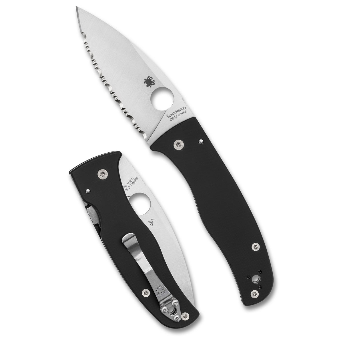 Spyderco Bodacious – Black/Black S30V
