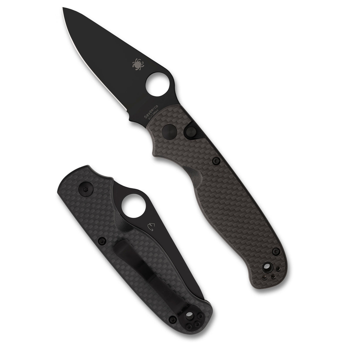 Spyderco Buttonup Carbon Fiber