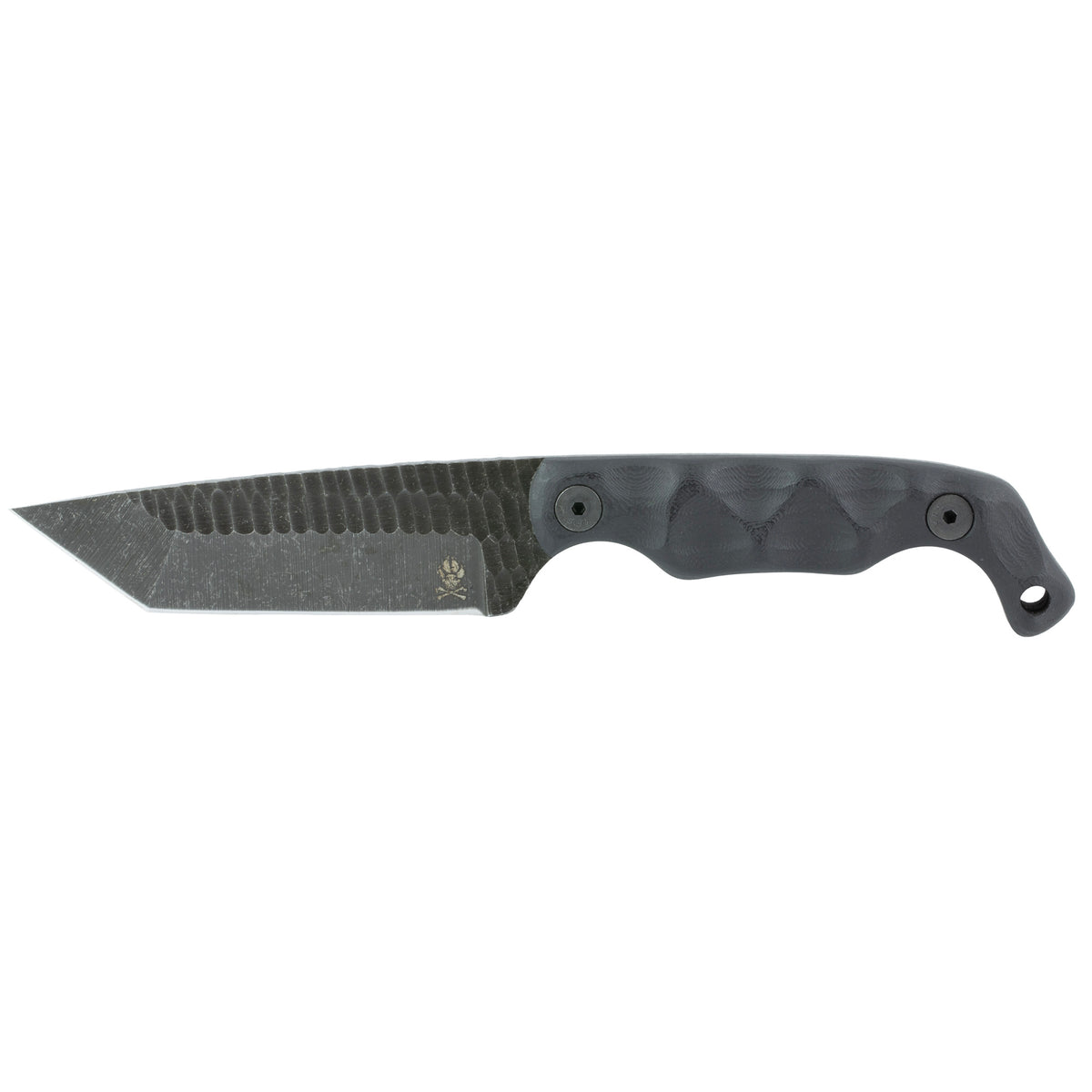 Stroup Knives BRAVO 5 – 3.5" Acid-Etched Black with Sheath