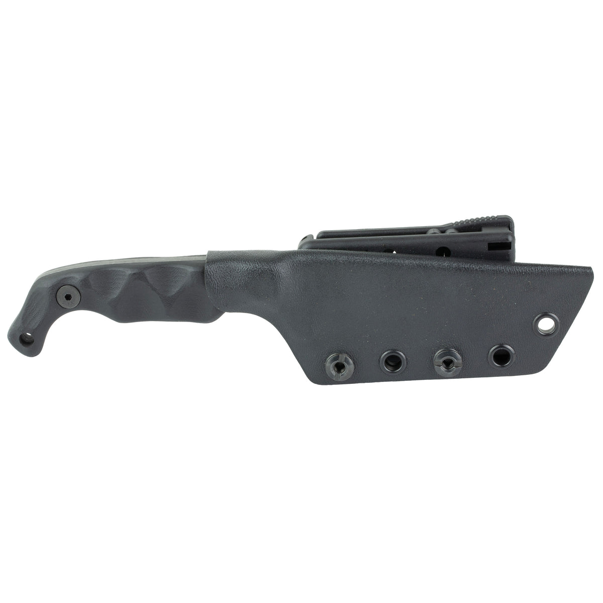 Stroup Knives BRAVO 5 – 3.5" Acid-Etched Black with Sheath