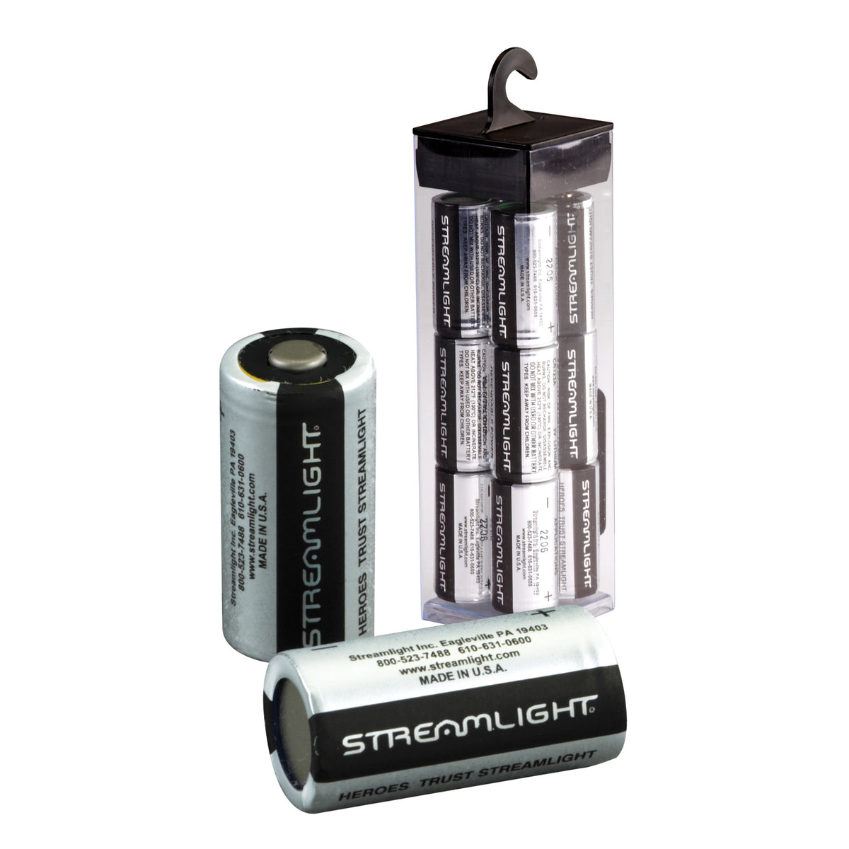 Streamlight 3V Lithium CR123 Battery